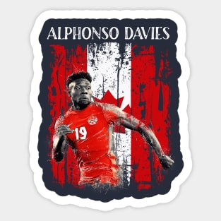 Canadian Soccer Player Sticker